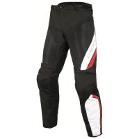 Dainese DRAKE AIR D-DRY letní cestovní kalhoty bílé/červené vel.58